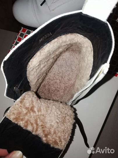 Сапоги женские зимние натуральная кожа