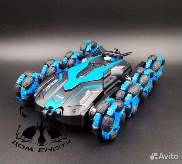 Lazer машинка перевертыш с дымом 8 колес