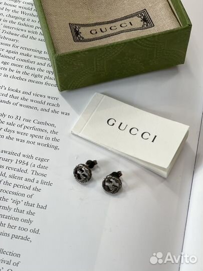 Серьги Gucci