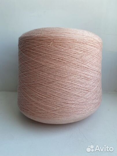 Итальянская пряжа на бобинах. Хлопок кашемир