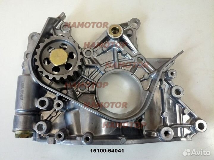 Насос масляный toyota 2C, 3C. 15100-64042, 15100-64041, 15100-64020. Japan