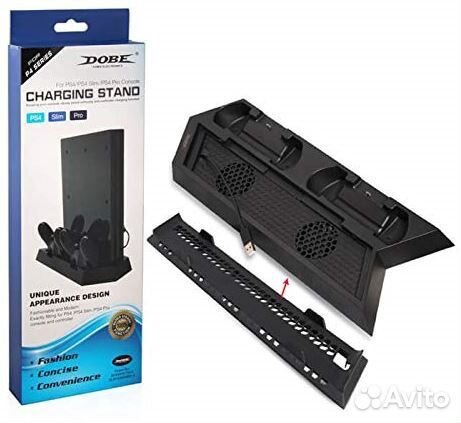 Подставка + зарядная станция PS4/PRO/Slim