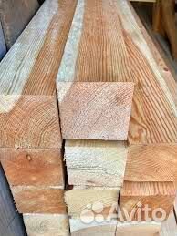 Брус от производителя строганный, лиственница, сух