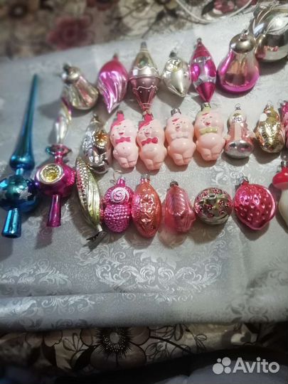 Елочные игрушки СССР