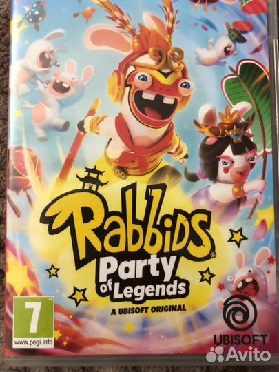Игры на nintendo switch Rabbids Party of Legends