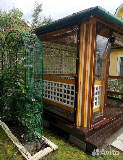 Мягкие окна на террасу