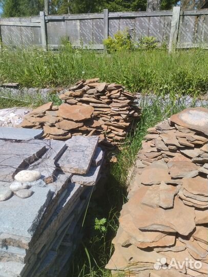 Камень объёмно-ланшафтный,рыжий