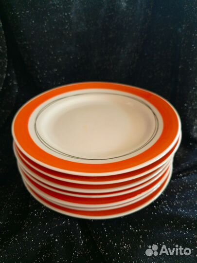 Фарфоровые тарелки СССР Барановский фз
