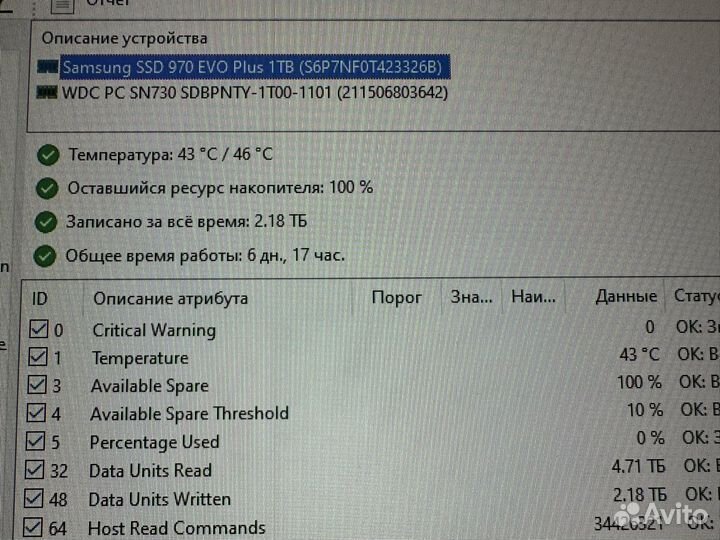 Lenovo Legion 5 RTX 5600H/32Gb/3070 8Gb/2 Tb/165Hz