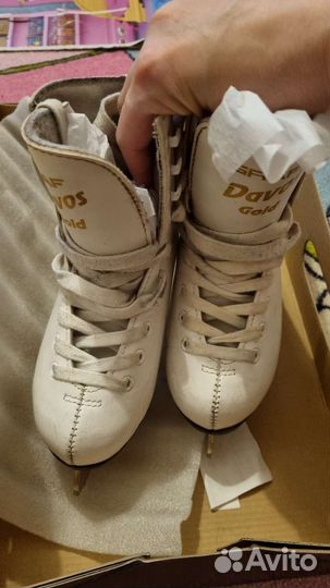 Фигурные коньки graf davos gold 29
