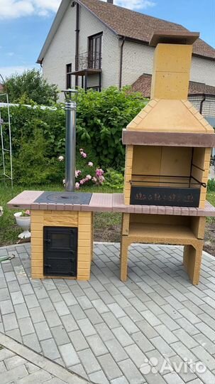 Комплект. Барбекю печь (мангал) и печь под казан