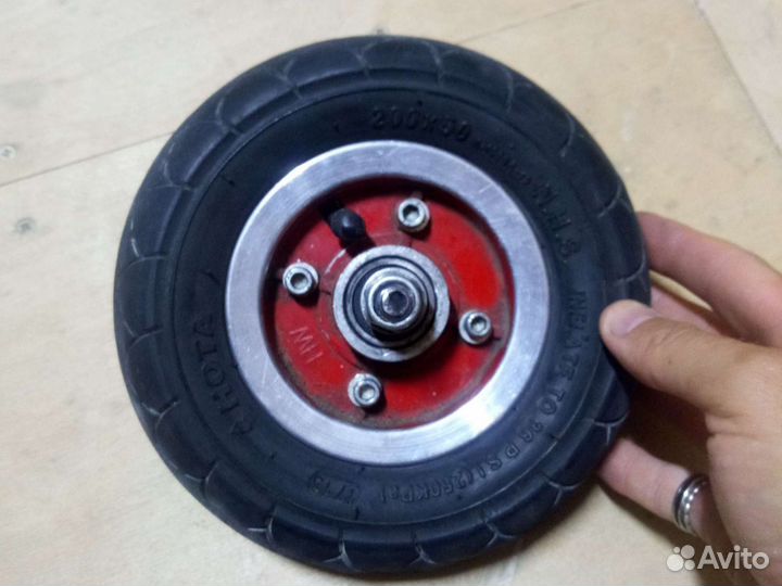 Колесо 200*50. kugoo s3 надувное