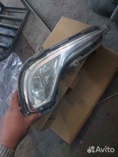 Туманка hyundai solaris 1 оригинал