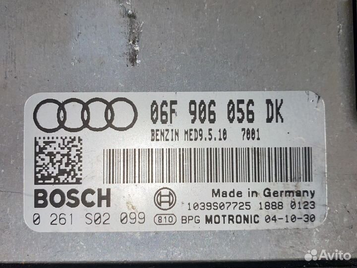 Эбу 06F906056DK Passat B6 2.0fsi BLX