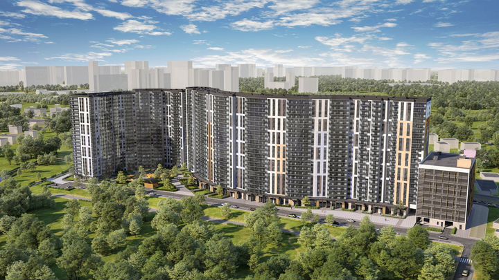 2-к. квартира, 64,5 м², 14/22 эт.