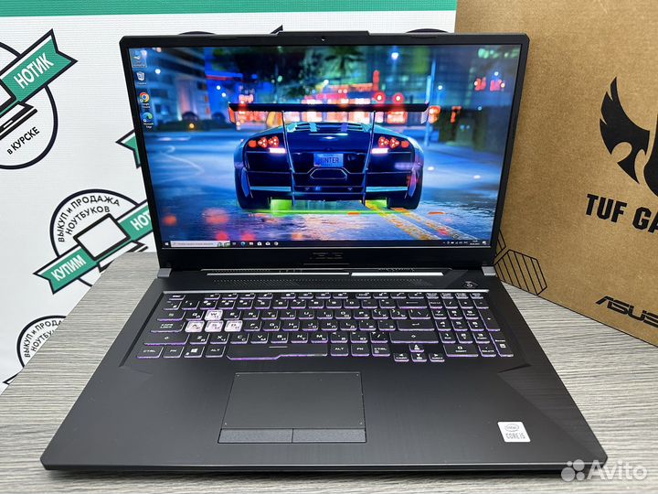 Asus TUF17 8 ядер core i5 144Hz 16GB GTX1650Ti SSD