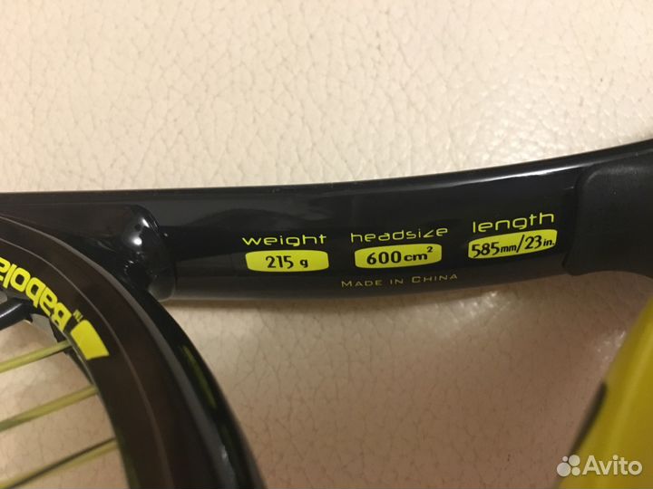 Ракетка(алюминий ) 23 nadal JR для большого теннис