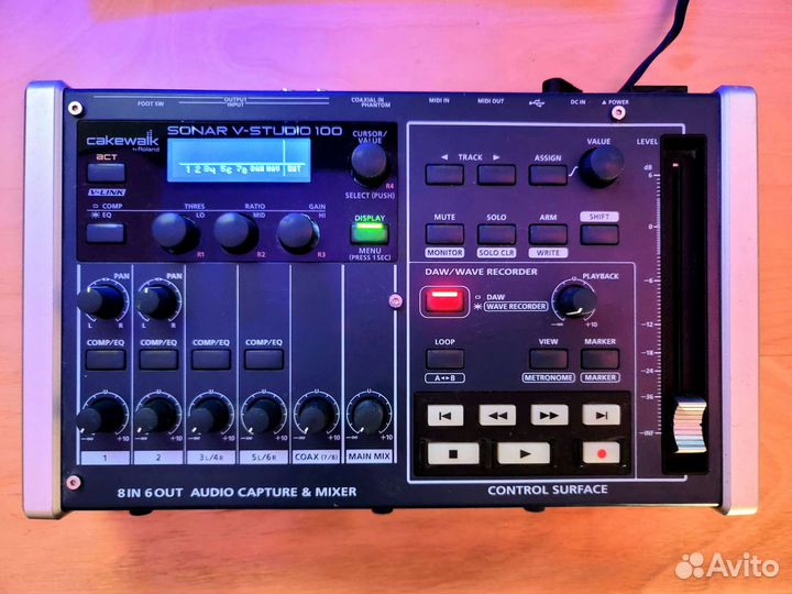 Аудиоинтерфейс/рекордер Roland Sonar V-Studio 100