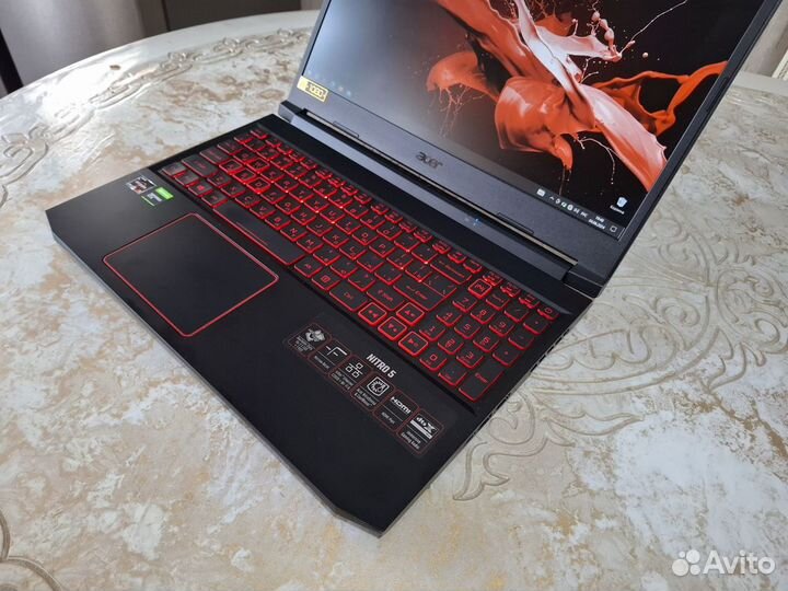 Acer Nitro Ryzen 5/Ram16gb/SSD512/1650ti