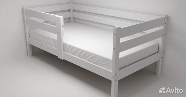 Детская кровать. Массив березы 80х160