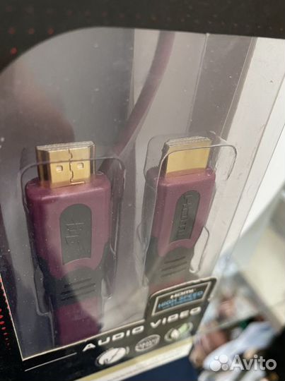 Кабель hdmi Real Cable HD-E-flat/1m00 версия 1.4
