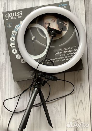 Кольцевая светодиодная лампа 30 см