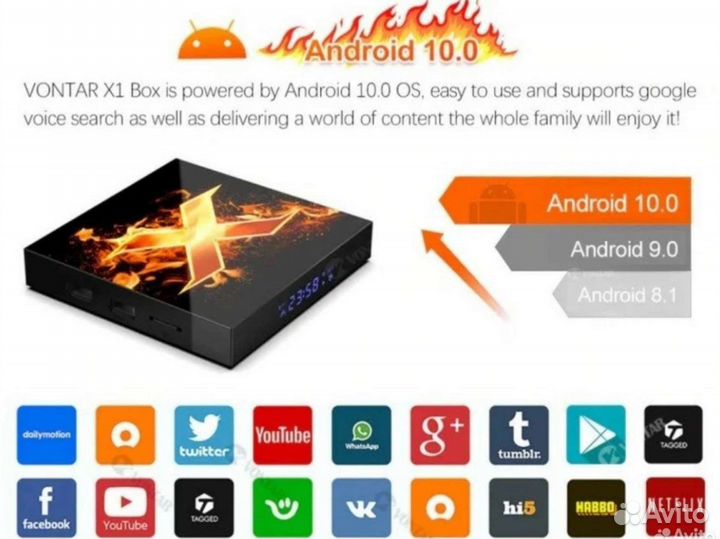 SMART TV приставка Vonrar X1 и Rombica Q1/ Q2/ F3