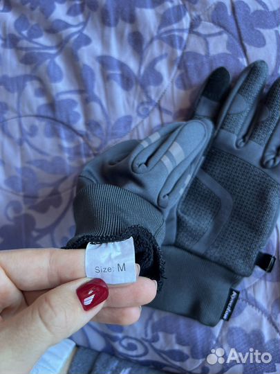 Спортивные перчатки утепленные