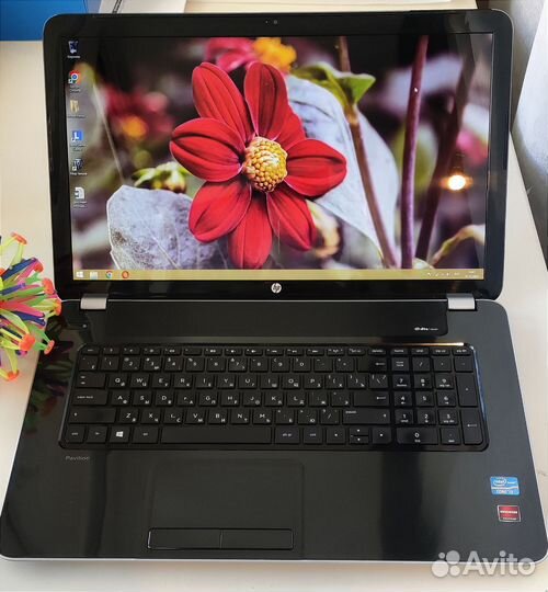 Ноутбук HP/4 ядра/ssd/как новый