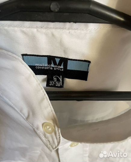 Мужская рубашка белая