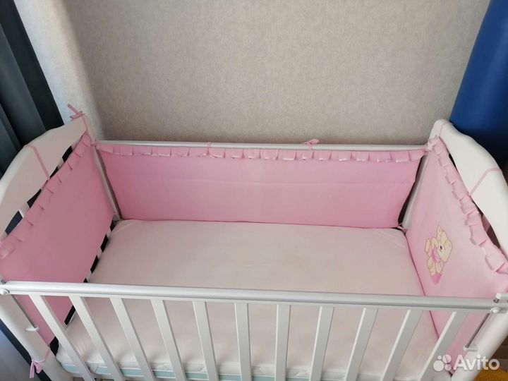 Бортики для детской кроватки