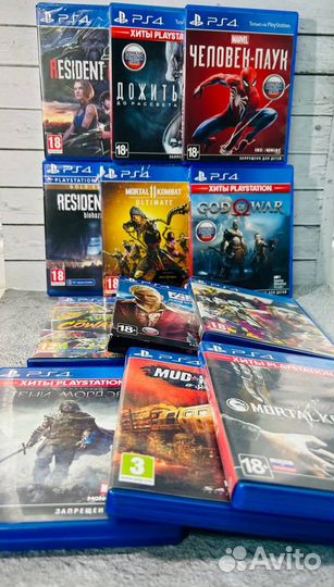 Диски Б.У-PS4