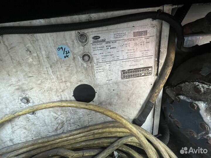 Рефконтейнер 40-футов rfbu 498393-8 carrier 2007 г