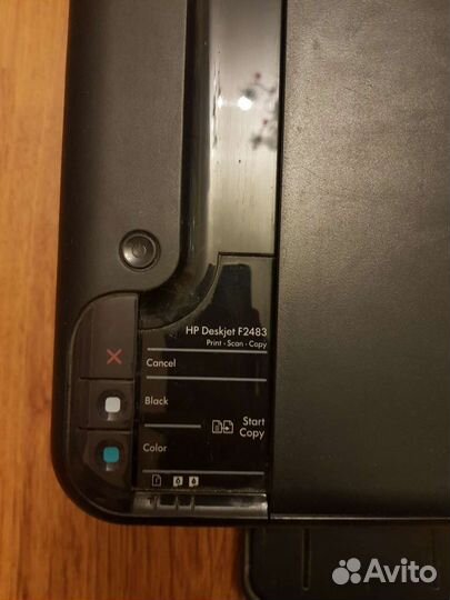Принтер hp deskjet f2483