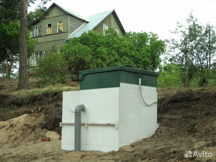 Септик био асо 4 переливной