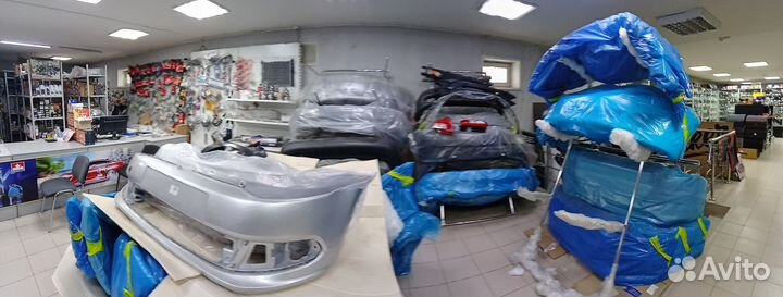 Бампер передний на opel astra