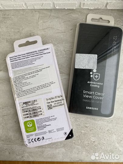 Чехол Samsung galaxy S21 smart clear view cover