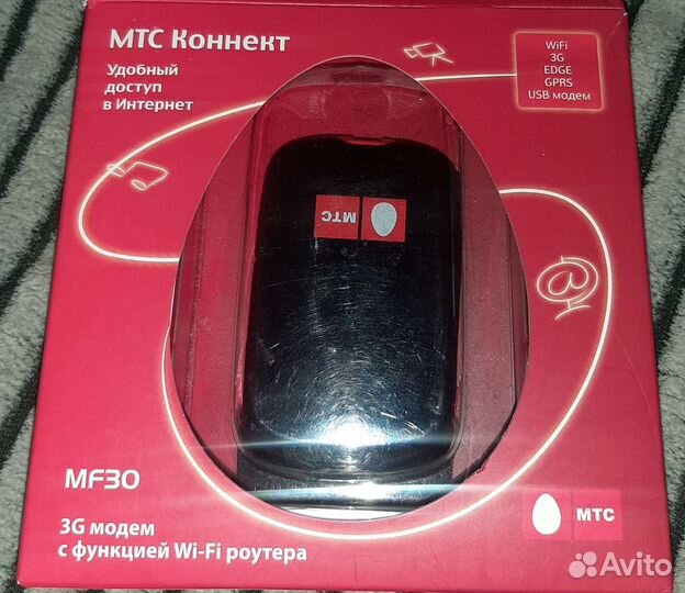 МТС коннект 3G модем с функцией Wi-Fi роутера
