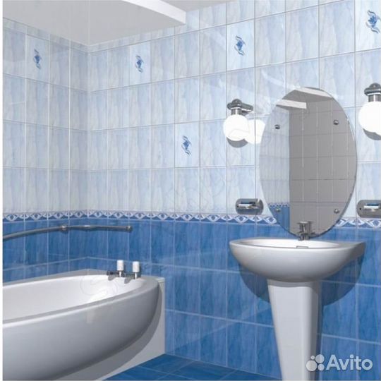 Укладка плитки с материалом