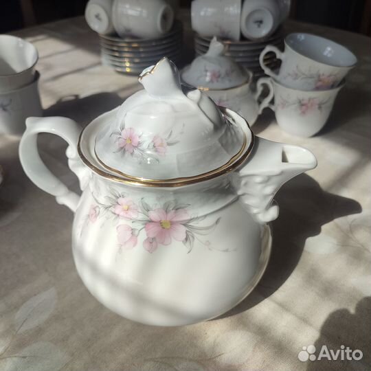 Фарфоровый чайный сервиз чехословакия