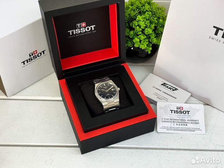 Часы мужские Tissot PRX T137.407A синий цвет