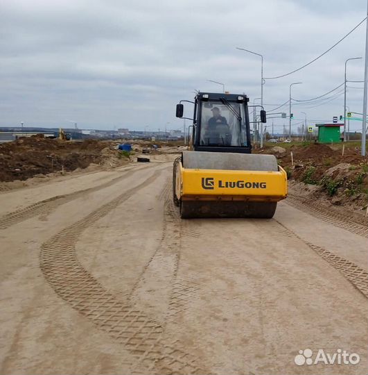 Услуги грунтового катка
