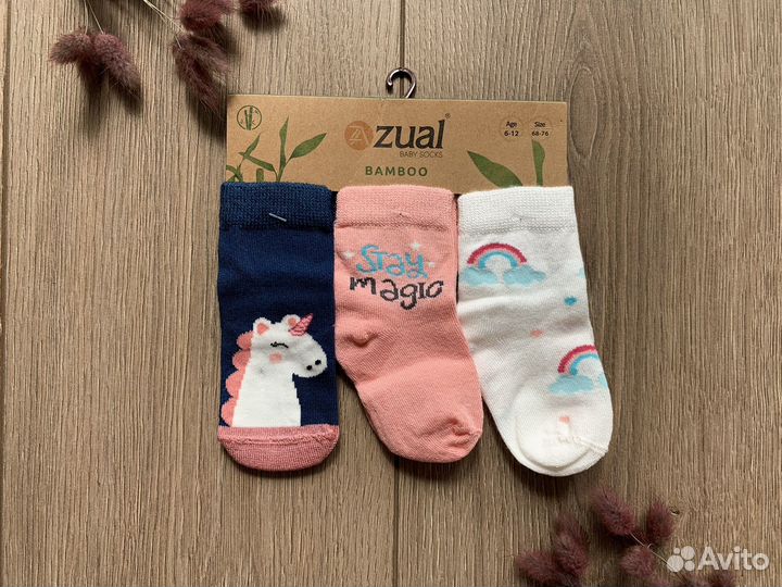 Носки для девочки от 6 до 12