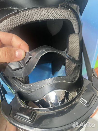 Кроссовый шлем helmo