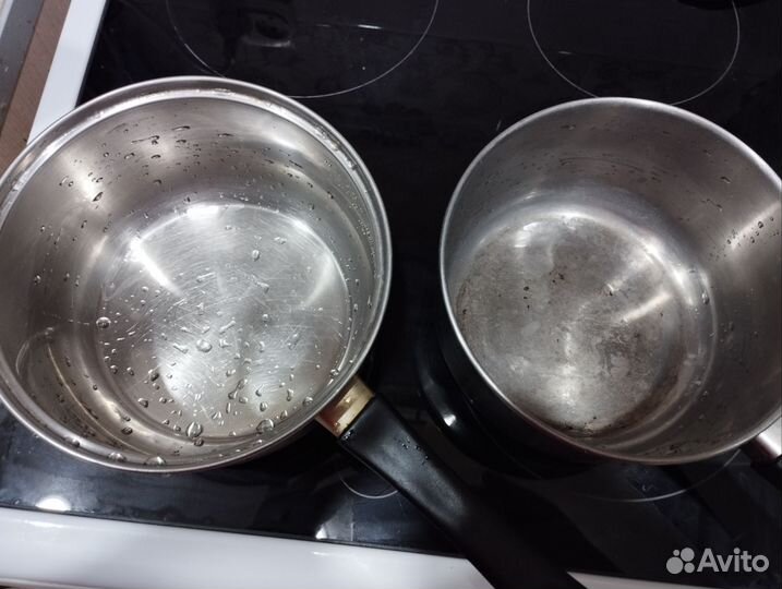 Ковшик из нержавейки 1,8 л и 2 л (с крышкой)