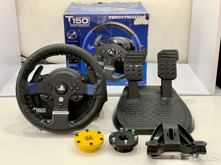 ThrustMaster T150 для PS5, PS4 + адаптер для руля