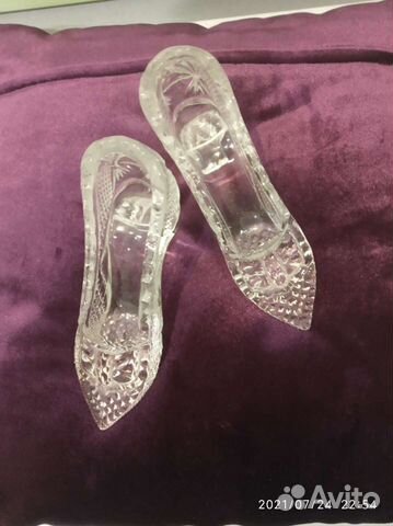 Сувенир хрустальные туфельки
