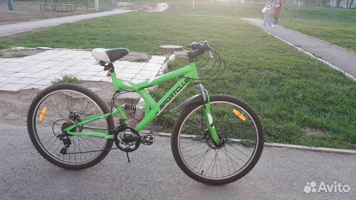 Двухподвесный велосипед