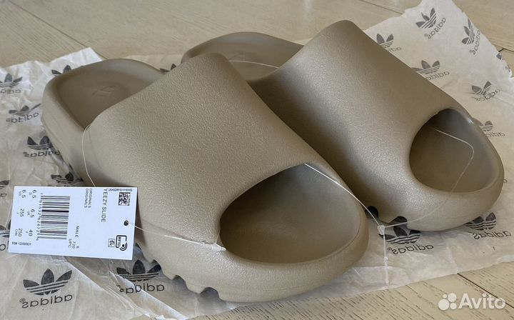 Adidas yeezy slide шлёпки