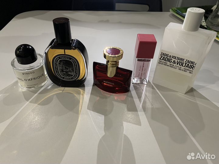 Diptyque,Amouage остаток во флаконе